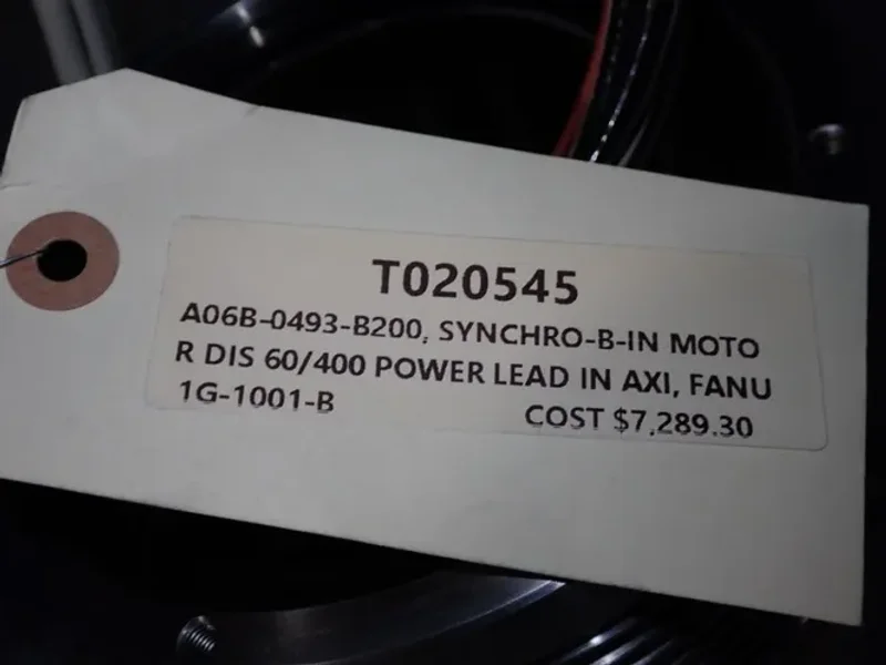 Fanuc Synchro-b-in Motor - A06b-0493-b200
