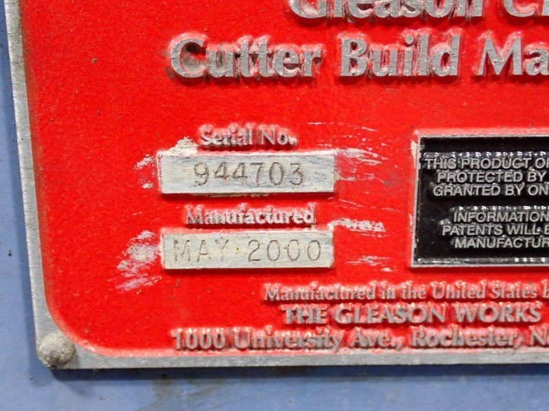 GLEASON 65,000 A CUTTER BUILD MACHINE   -  PHOENIX CB