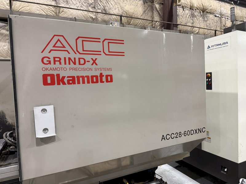 Okamoto ACC-28.60DXNC Column Type Precision CNC Surface Grinder For Sale, 2013