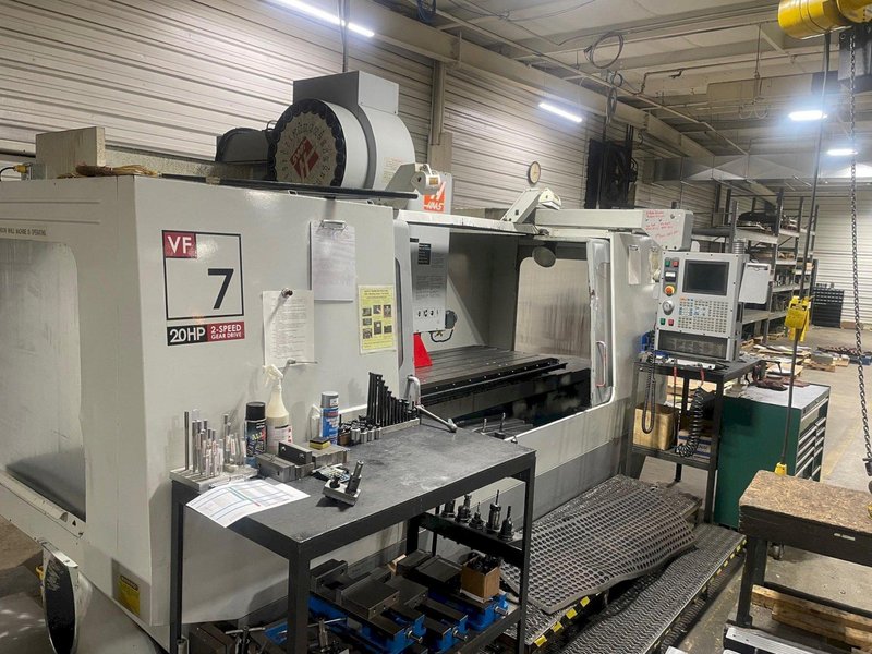 HAAS VF-7B/40 CNC Vertical Machining Center, New 2003.