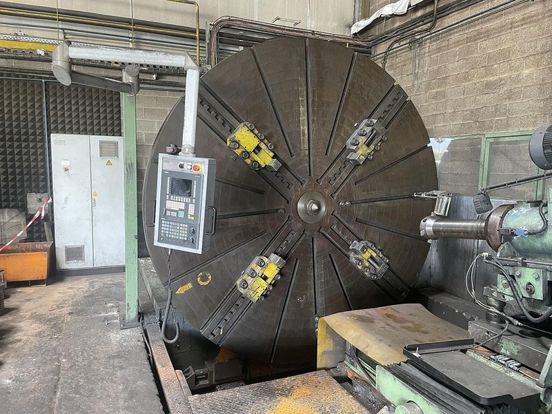 WMW Zerbst - CNC internal thread lathe Ø 4000 mm