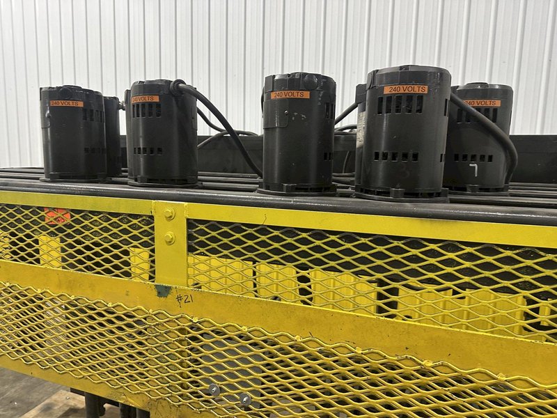 8 SPINDLE X 24&quot; X 86&quot; CEMCO MULTI-HEAD GANG DRILL &amp; BORING MACHINE: STOCK #22927