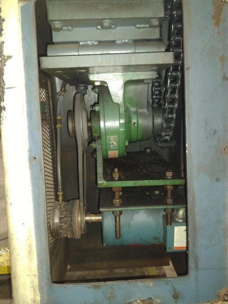 4000 LBS X 24" COOPER WEYMOUTH MODEL #4RM24 MOTORIZED UNCOILER COIL REEL: YOBRO #25767