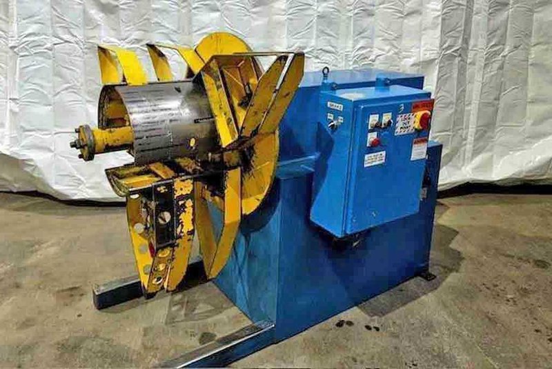 4,000# x 20" Minster/CHS Uncoiler