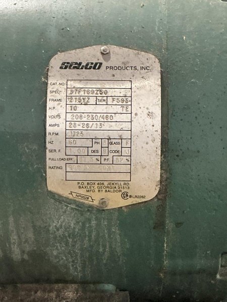 SELCO MODEL V5-HD VERTICAL HYDRAULIC BALER: YOBRO #24583