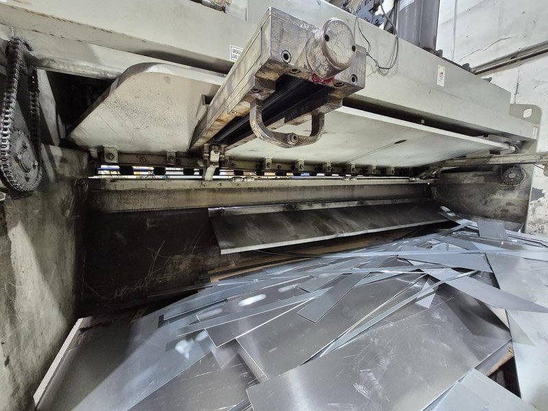 1/4” x 12’ AccurShear 625012 Hydraulic Shear, 2001