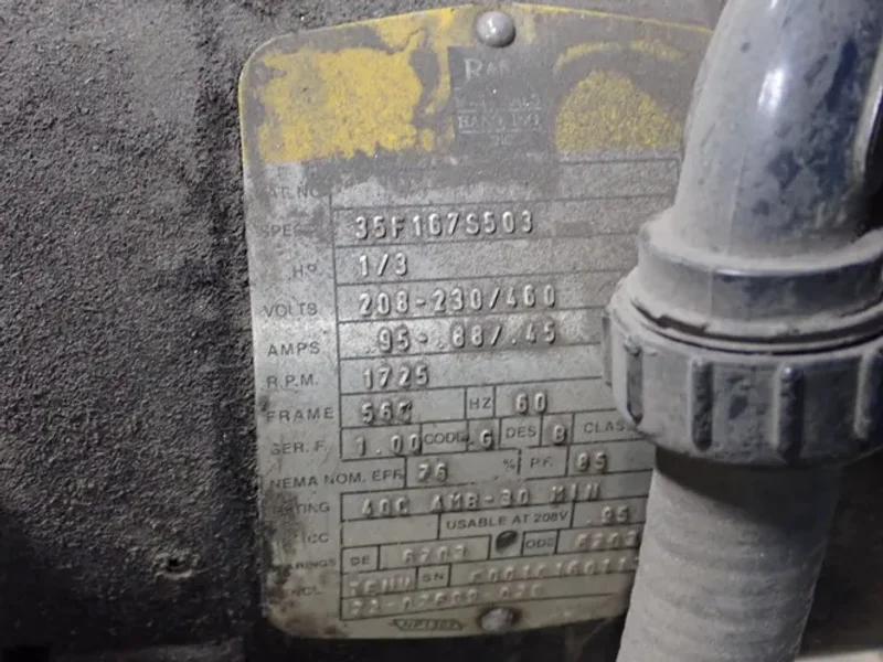 R &amp; M MATERIALS HANDLING INC. 5 TON HOIST  -  SC 518