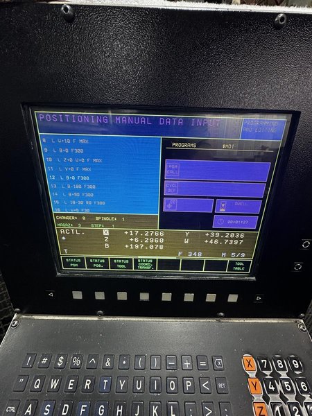 Wotan Cutmax 2 CNC Boring Mill