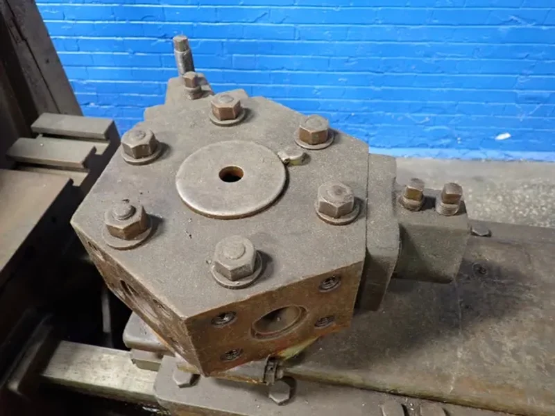 WARNER &amp; SWASEY 18" SWING TURRET LATHE  -  NO, 4