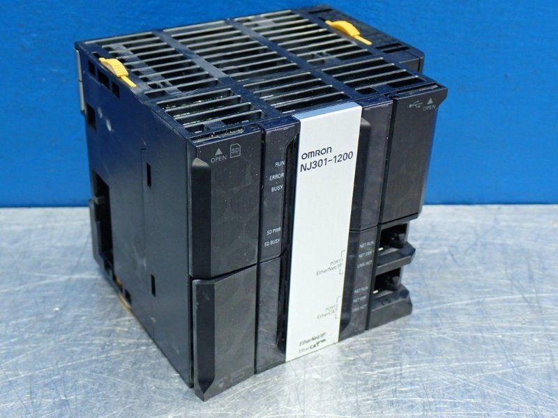 OMRON PROCESSOR CPU  UNIT  -  NJ301-1200
