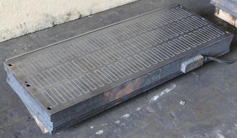 18&#039; X 48&#039; X 4-3/4&#039; ELECTRO MAGNETIC CHUCK:  STOCK #62262