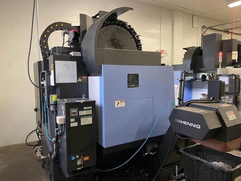 2019 Doosan DNM4500S CNC VMC with 4th/5th Axis KOMA TWA160 Rotary Table
