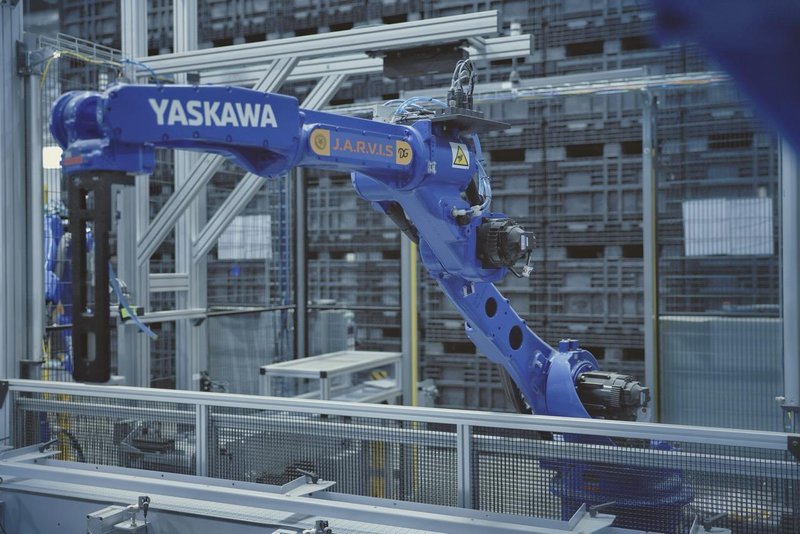 Yaskawa Motoman GP25-12 Robots (1) – YRC1000 Controllers, Mech-Mind 3D Vision, Bin Picking, Integrated Safety Cells, 2022