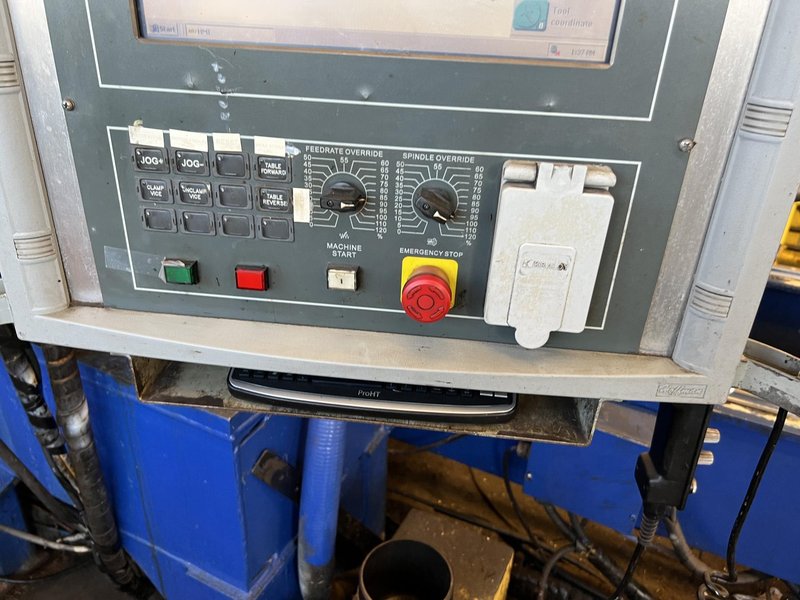 Used, 4th Axis Tubular Counterbore and Drilling Machine