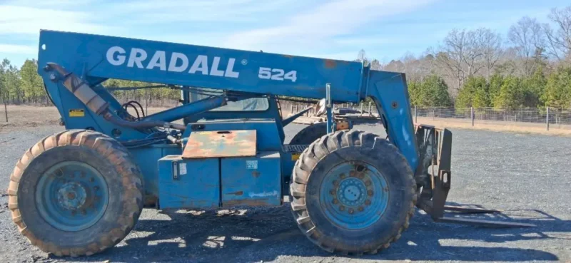 1992 GRADALL MODEL #524 TELEHANDLER W/ TIRES: YOBRO #25163