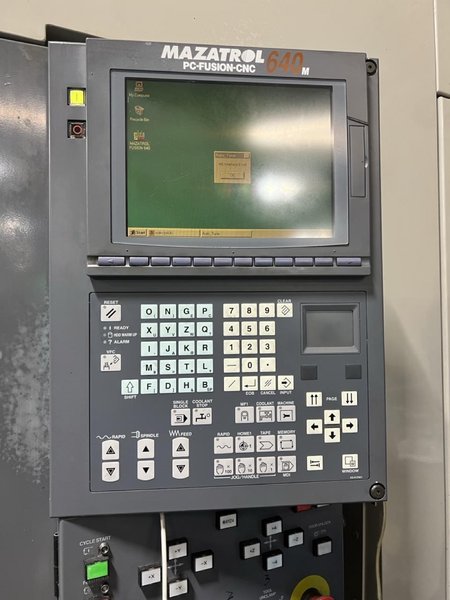 Mazak FH-4800 HMC, 2000 – Coolant Through Spindle, Probing