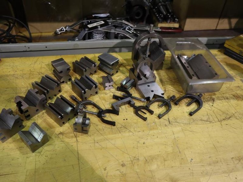 Vee-Blocks and Clamps, Assorted- Auction Item