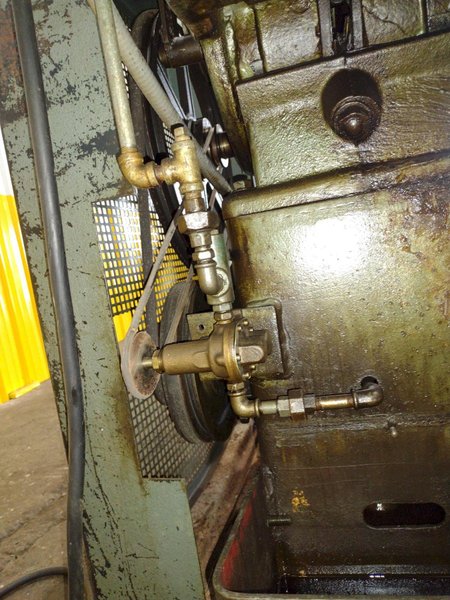 1963 LUDWIG GREFE MODEL #10 FLAT DIE THREAD ROLL THREADER : STOCK #19183