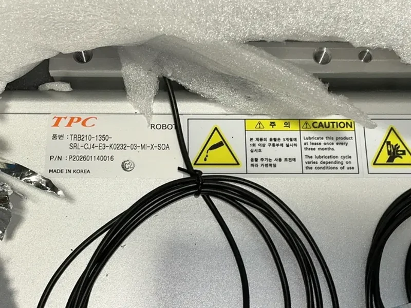 TPC ROBOT LINEAR ACTUATORS  -  TRB210-1350-SRL-CJ4-E3-K0232-03-MI-X-S0A