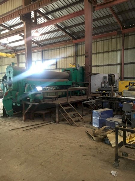 12' X 1" BERTSCH MODEL 18 INITIAL PINCH TYPE PLATE BENDING ROLL: STOCK #70423