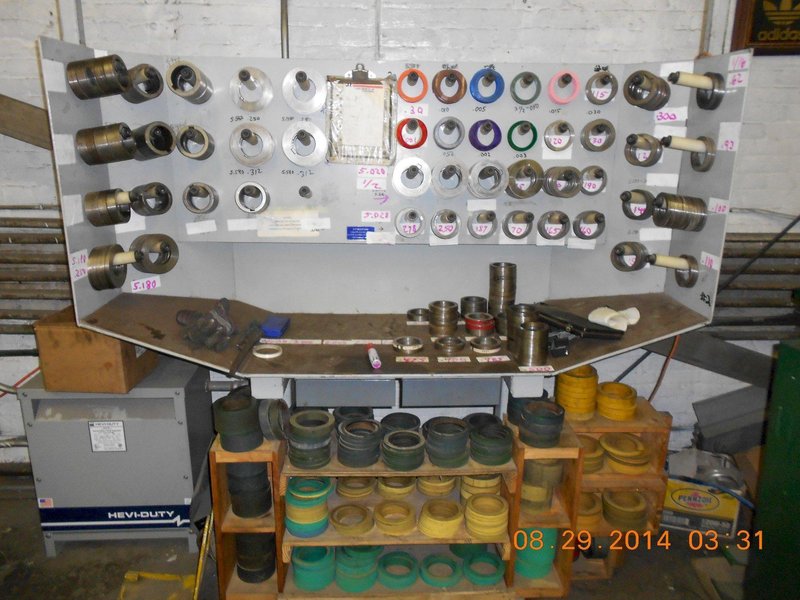 18&quot; (457mm) x 3&quot; ARBOR STANAT SLITTING LINE (14026)