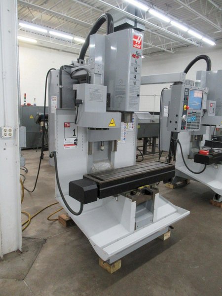 Haas TM-1 CNC Vertical Toolroom Mill, 30"x12"x16", 10 ATC, 4th Axis Drive, 4K RPM, Rigid Tapping
