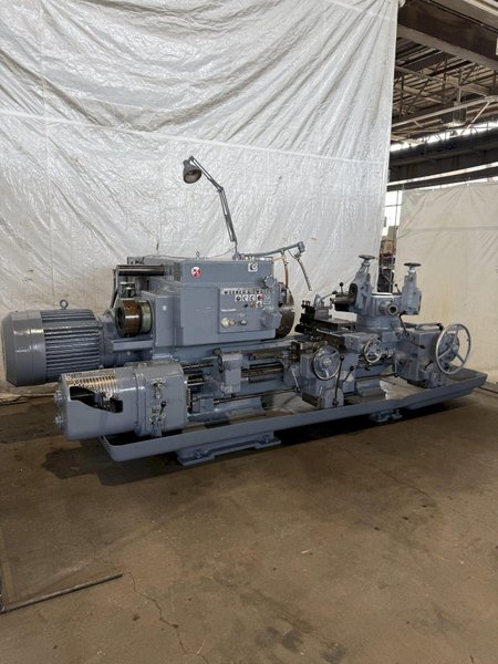 3A WARNER &amp; SWASEY M-3500 SADDLE TYPE TURRET LATHE. STOCK # 0345325