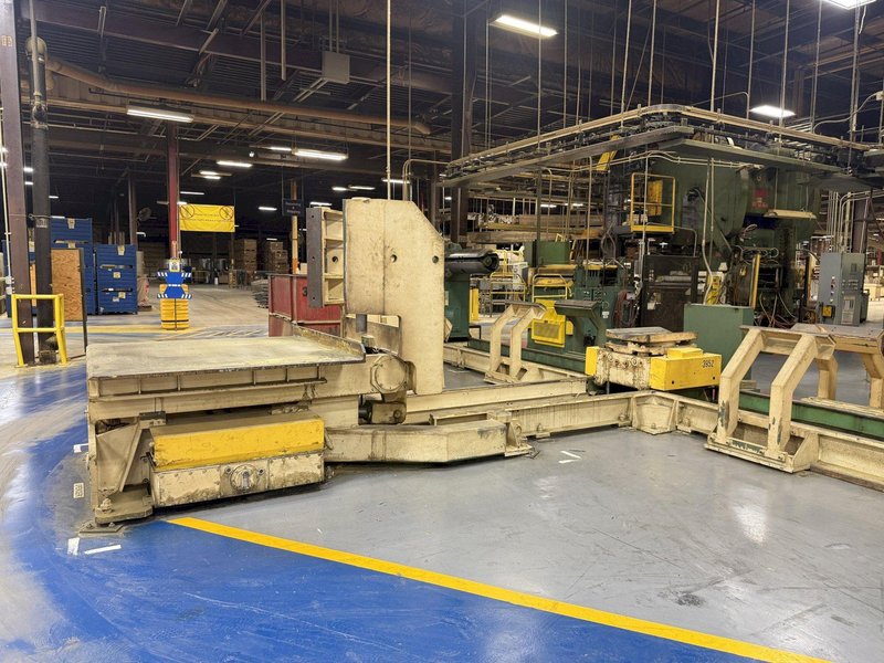 25,000 LBS LITTELL MODEL K25 POWERED UPENDER/COIL FLIPPER: YOBRO #26038
