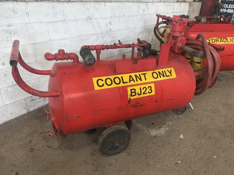 50 GALLON MOBILE PNEUMATIC FLUID TRANSFER TANK: STOCK #12291