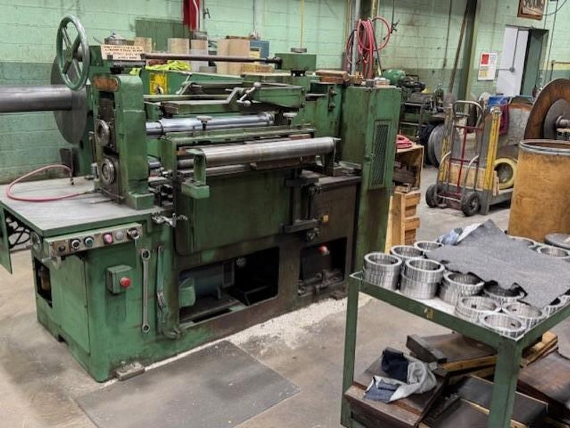24" x 0.060" RUESCH PRECISION SLITTING LINE