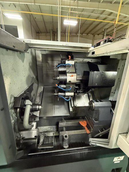 2011 Haas ST-10 Used CNC Lathe w/Bar Feeder &amp; Live Tooling For Sale