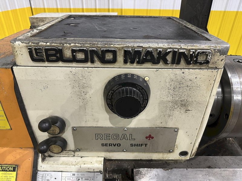19" X 144" LEBLOND MAKINO MODEL #15E REGAL ENGINE LATHE W/ METRIC 3" HOLE: STOCK #22816