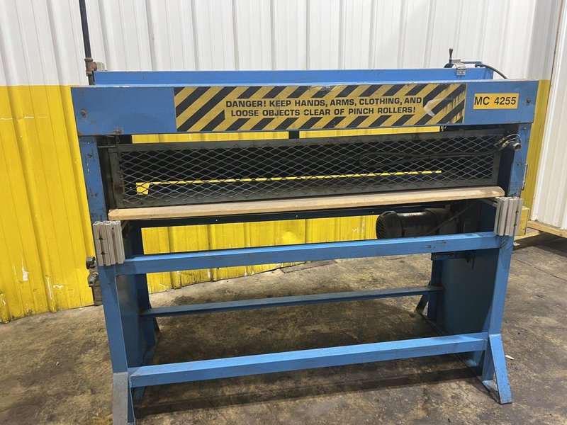 51" MARBEL MODEL # PR6-51 POWERED FEED &amp; PINCH ROLL: STOCK #18669