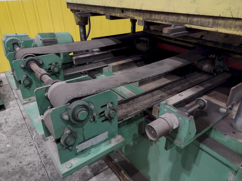 16 STAND X 4&quot; x 36&quot; WIDE R-PANEL ASC ROLLFORMER LINE WITH REEL &amp; CUT OFF, BECK CONTROLS: STOCK 21176