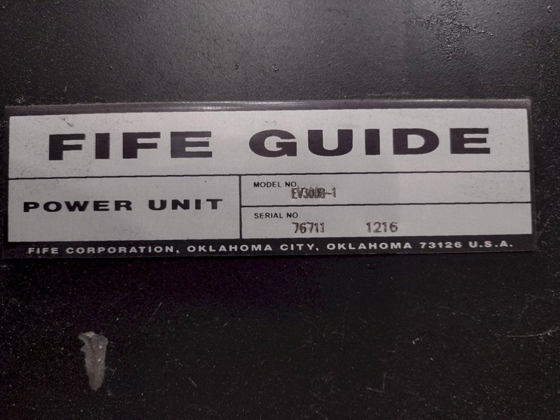 FIFE HYDRAULIC POWER UNIT: YOBRO #25417