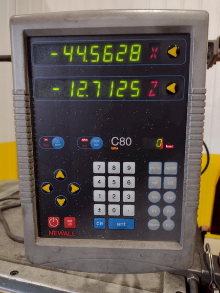 32" X 168" SUMMIT GAP BED ENGINE LATHE, 3-1/8" HOLE: STOCK 22662