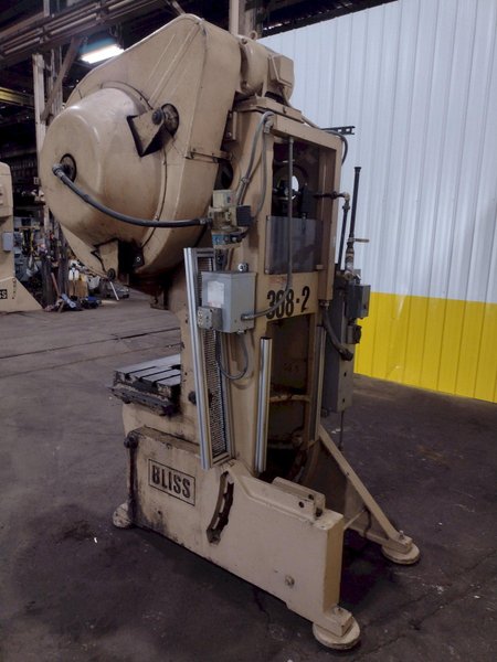 60 TON BLISS MODEL #C60 OBI STAMPING PRESS, 6&quot; STROKE: STOCK #19177