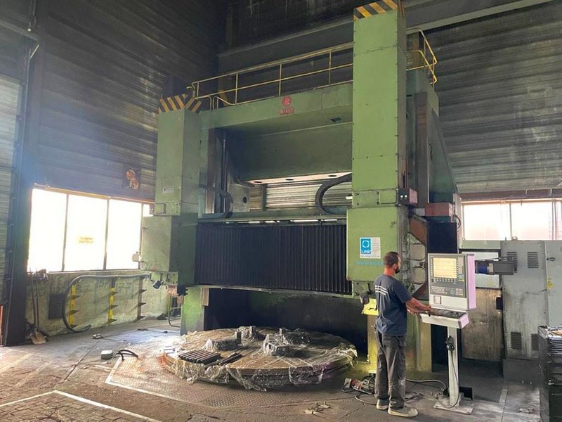 Blansko Tos - SKD 32B Ø 3500 mm CNC