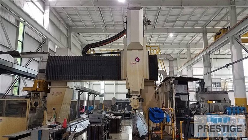 Cincinnati MAG U5-1500 CNC Travelling Gantry Rail Type Milling Machine