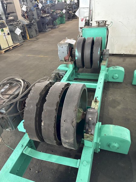 120 TON ARONSON TANK TURNING ROLL SET. STOCK # 0343325