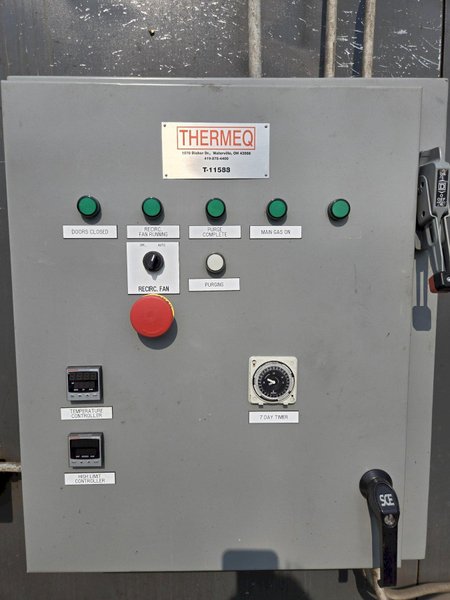 22' 4" X 7' 10" 1997 THERMEQ OVEN 2017 RETROFIT W/ NEW PANELS