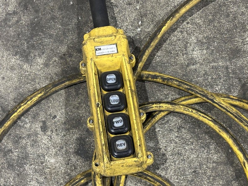 11,000 LBS X 51&quot; SEN FUNG MODEL #UC4A MOTORIZED COIL REEL UNCOILER &amp; COIL CAR: STOCK #23646