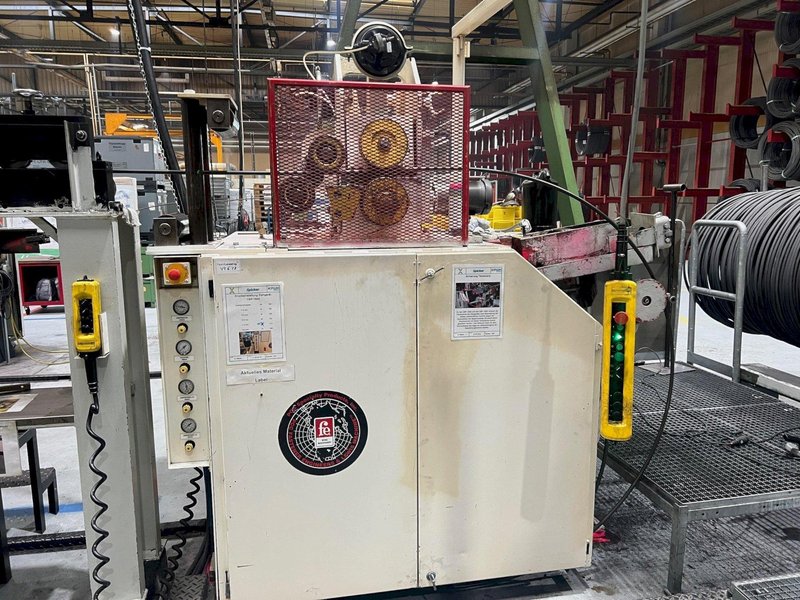 FE Model DTVA Model 4070-44 Inline Wire Drawing Machine