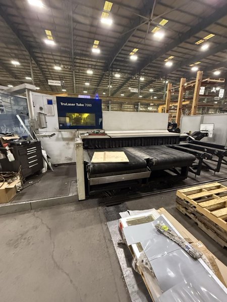 6,000 Watt Trumpf Trulaser Tube 7000 Tube Laser, 2021