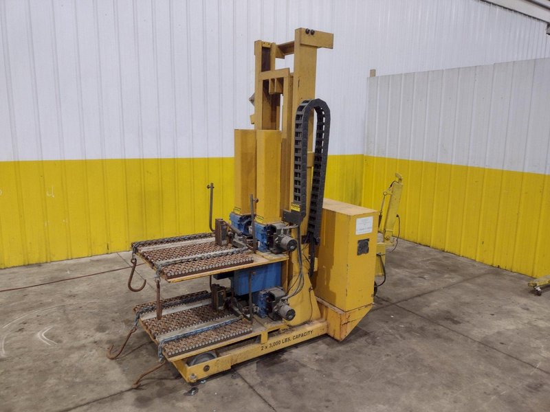 3,000 LBS GREEN VALLEY DOUBLE LEVEL MODEL #2332 DIE CHANGOVER CART: YOBRO #24611