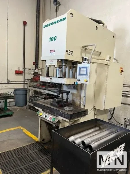 2007 GREENARD HCA-100 75R7 HYDRAULIC C-FRAME PRESS
