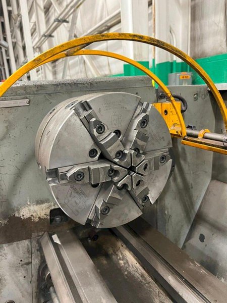 21&quot; x 120&quot; CLAUSING COLCHESTER MODEL #21 ENGINE LATHE 3.5&quot; SPINDLE HOLE: YOBRO #24560