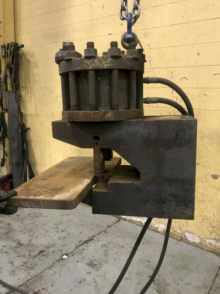 200 TON STONEGATE C FRAME HYDRAULIC FLANGE PUNCH: STOCK #71958