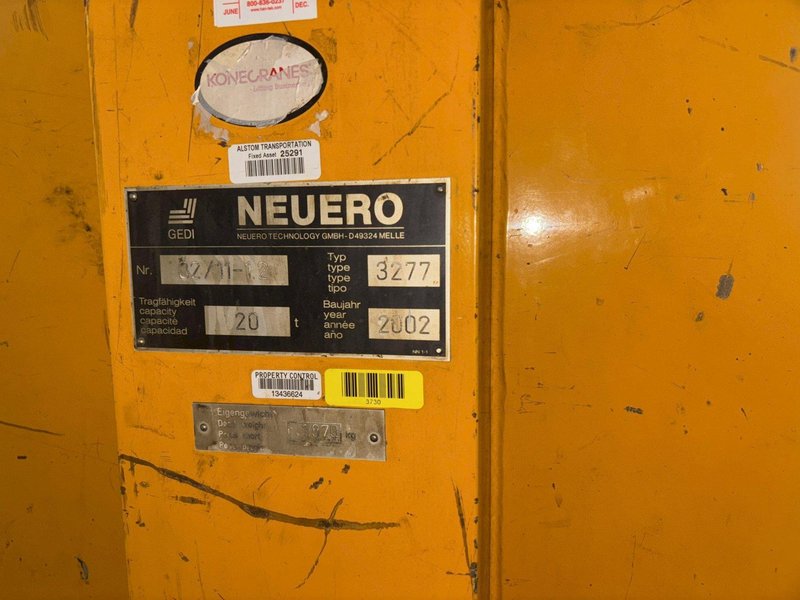 (4) 20 TON (160,000 LBS TOTAL) RAILWAY / NEUERO HEAVY DUTY MOBILE VERTICAL LIFT JACKS: YOBRO #23870