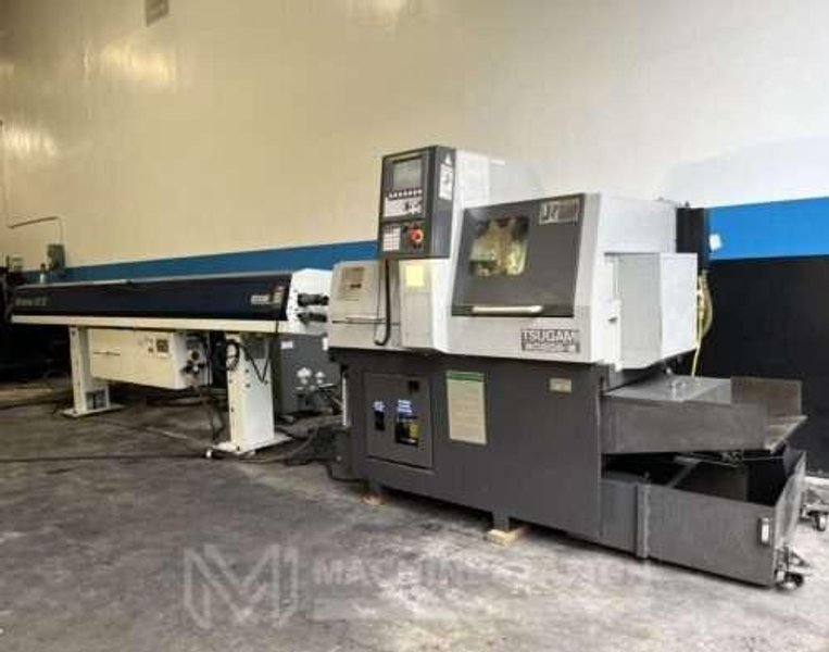 Tsugami B0205-III CNC Swiss Type Automatic Lathe